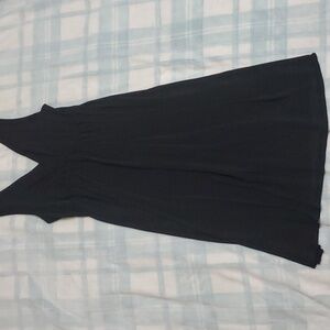 OLEG CASSINI Vintage Black Mini Dress Size Medium